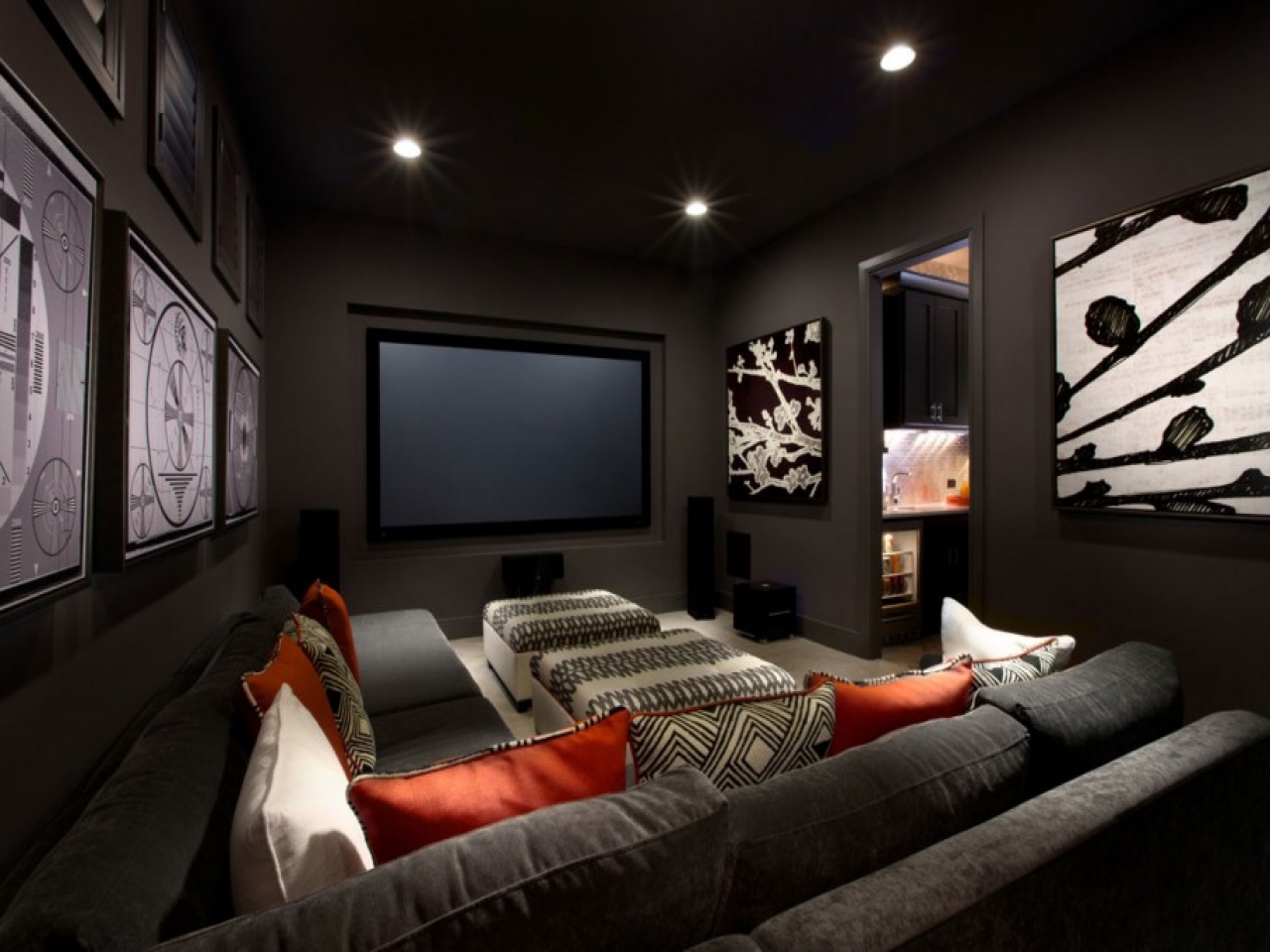 Media Room Decoration Ideas